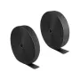 DeLOCK Heavy-duty lipnusis ir siuvamas velcro diržas 25m x 50mm juodas