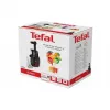 Lėtas sulčiaspaudė Tefal Juiceo ZC150 — 150 W, 4,5 cm padavimo vamzdis, 0,8 L talpos indai sultims ir minkštimui, 80 aps./min., juoda/raudona