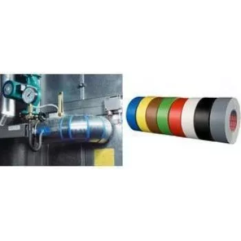 Lipni juosta Fabric Tape Tesa 4651 Premium 50 mm x 25 m, balta, plastiku dengta, 148 tinklelis