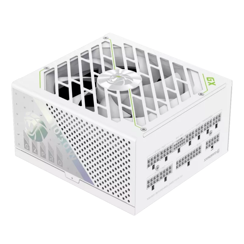 Gamemax GX PRO 1050G WH maitinimo blokas, 80 PLUS Gold, 1050 W