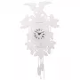 NeXtime laikrodis 2988 Cuckoo Weeble, 41x21 cm, sieninis, baltas