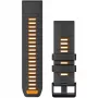 Garmin QuickFit laikrodžio dirželis 26 mm silikoninis grafitas/Spark Orange (010-13393-05)