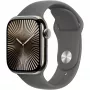 Apple Watch S10 Titanium Natural Cellular 42mm (Sport apyrankė pilkai akmens spalvos) M/L