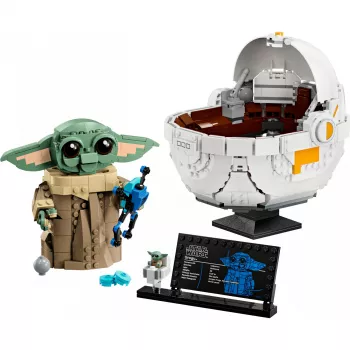 LEGO STAR WARS 75403 Grogu su skraidančiu vežimėliu