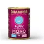 CHAMPER Puppy Monoprotein Salmon šlapias ėdalas šunims - lašiša - 400g