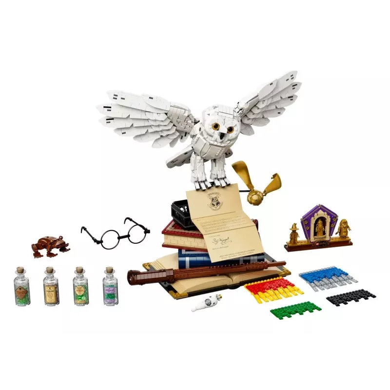 LEGO Hogwarts Icons Kolekcinis leidinys 76391 – 3010 dalių, 3 minifigūrėlės, 18+