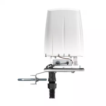 Kryptinė tinklo antena QuWireless QuSpot A140S-A, PoE/LAN, 0.694–2.7 GHz, iki 4 dBi, balta