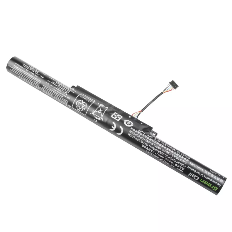 Green Cell LE116 baterija, skirta Lenovo Z51, Z51-70, IdeaPad 500-15ISK, 2200 mAh