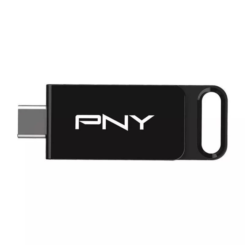 PNY Elite, 64 GB, USB Type-C, 3.2 Gen 1 (3.1 Gen 1), 120 MB/s, Juoda
