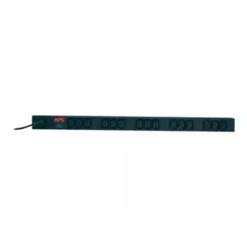 APC RACK PDU BASIC ZERO U 10A 230V maitinimo skirstytuvas (PDU) 15 lizdų 0U juodas