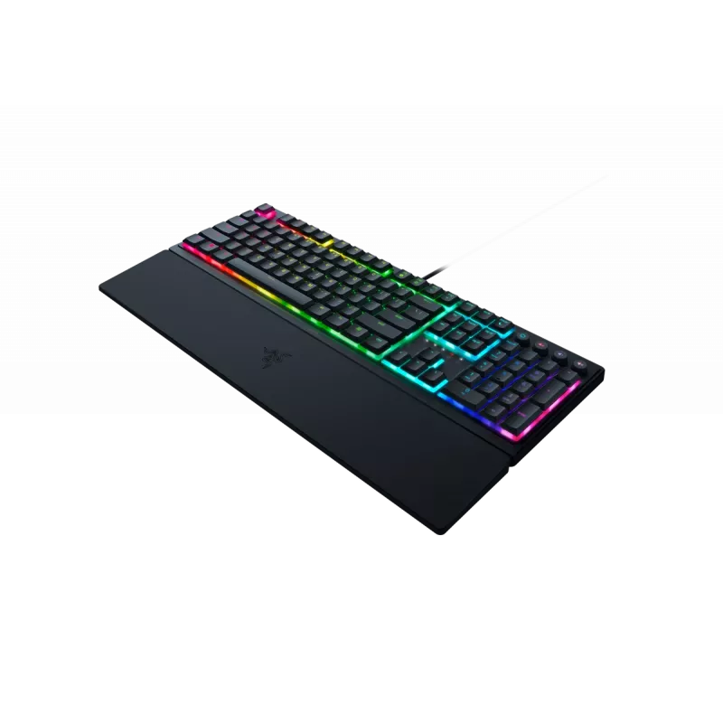 Razer Ornata V3 RGB žaidimų klaviatūra USB, juoda, pilno dydžio, laidinė, mecha-membrana