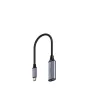 USB-C į HDMI adapteris Cudy UH401 — 4K 60Hz, HDMI 2.0, vienas ekranas, aliumininis korpusas