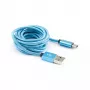 Sbox USB->Type C laidas M/M 1,5m CTYPE-1.5BL Mėlynas