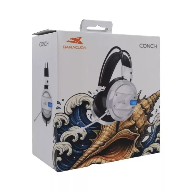 Baracuda BGH-031 Conch ausinės, baltos