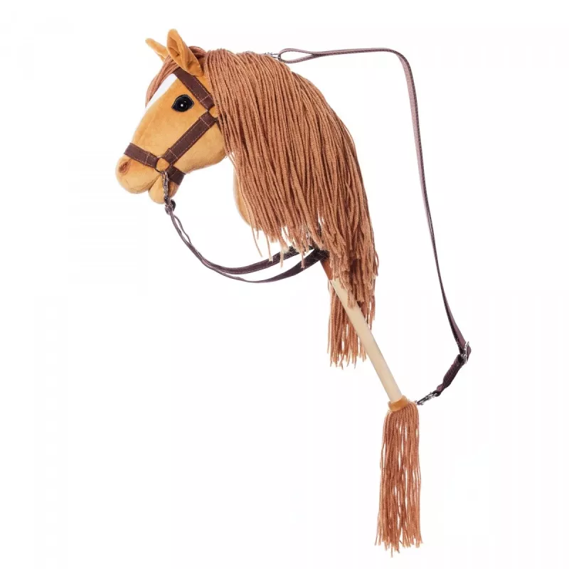 Arklys ant pagaliuko HOPPIHORSE Hobby Horse A3 Kaštoninis