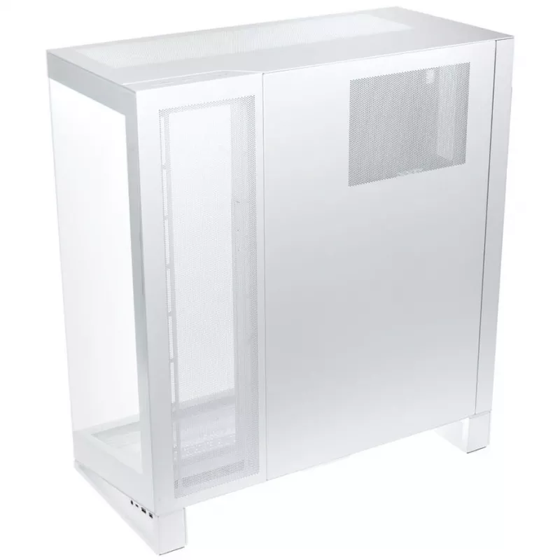 PHANTEKS NV Series NV7 E-ATX korpusas, grūdintas stiklas, ARGB - Baltas su M25 Gen2 PWM D-RGB 3 vnt. komplektu - Atvirkštinė mentė, 140 mm + DRGB rinkinys