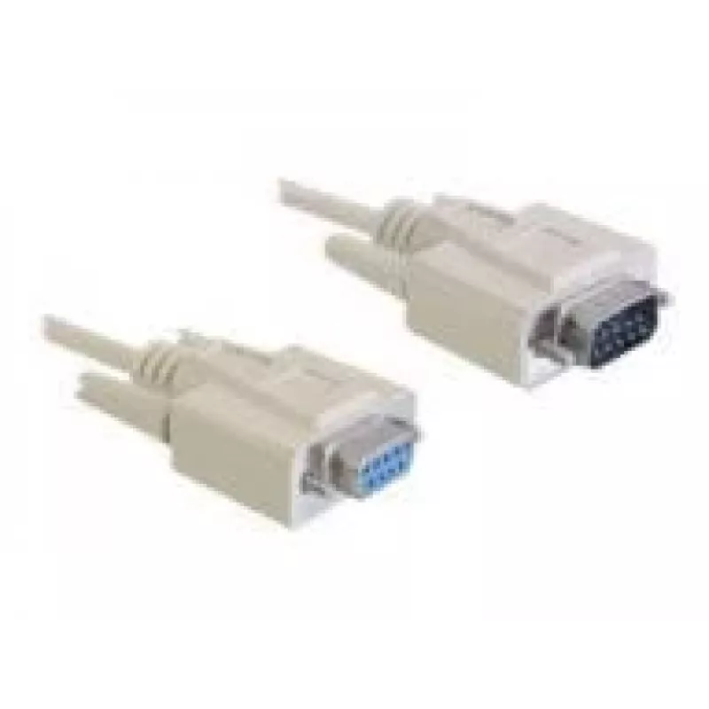 Serijinis kabelis DeLOCK Sub-D9 2 m pilkas 84064