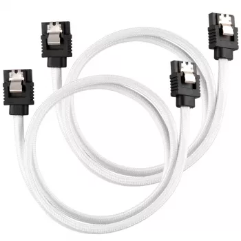 SATA kabelis Corsair CC-8900253 0,6 m juodas baltas