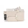 Keystone modulis Digitus CAT 8.1 RJ-45 ekranuotas baltas