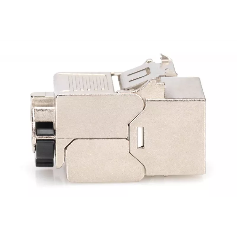 Keystone modulis Digitus CAT 8.1 RJ-45 ekranuotas baltas