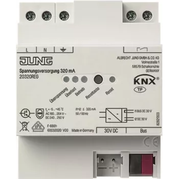 JUNG 20320 REG maitinimo šaltinis 320mA KNX 20320REG