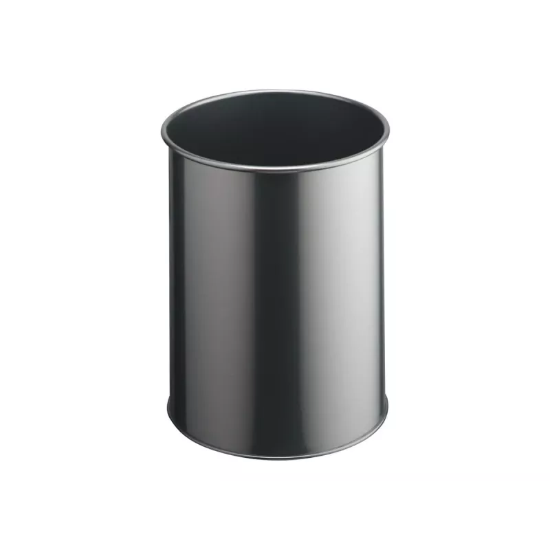 Šiukšliadėžė metalinė apvali 15 l Durable 3301-23