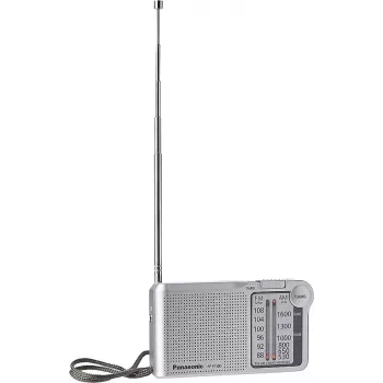 Panasonic RF-P150DEG Nešiojamas analoginis radijo imtuvas sidabrinis
