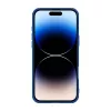 Apsauginis dėklas Nillkin CamShield Pro, skirtas iPhone 16 Pro Max, mėlynas, su slankiojančiu fotoaparato dangteliu