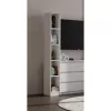 Vientisa knygų lentyna REGAŁ R25 25 cm balta