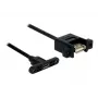 USB laidas Micro-USB B USB A DeLOCK 85109 0,25 m