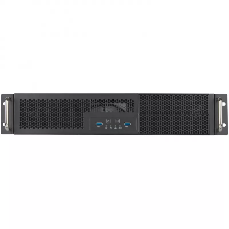 Silverstone RM23-502-MINI Rack korpusas juodas