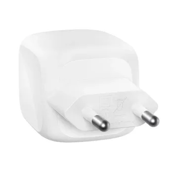 Belkin BoostCharge Pro - Maitinimo blokas - GaN - 50 W - Greitas įkrovimas - 2 išvesties prievadai (2 x USB-C)