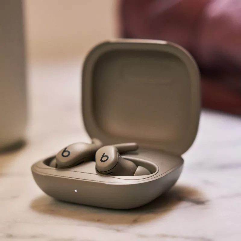 Beats by Dr. Dre Powerbeats Fit belaidžiai sportiniai ausinukai pilki