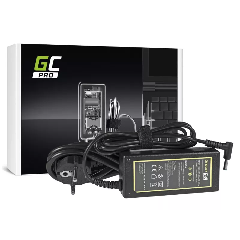 Green Cell AD49P maitinimo adapteris/inverteris, vidaus, 65 W, juodas