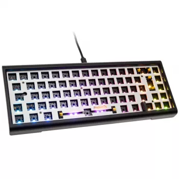 Ducky Tinker 65 Barebone klaviatūra žaidimams USB vokiškas juodas