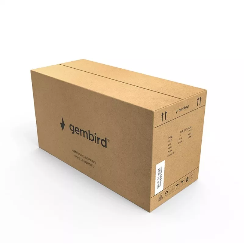 Gembird EnerGenie EG-UPS-036 nepertraukiamo maitinimo šaltinis (UPS) Line-Interactive 3 kVA 1800 W 6 lizdai