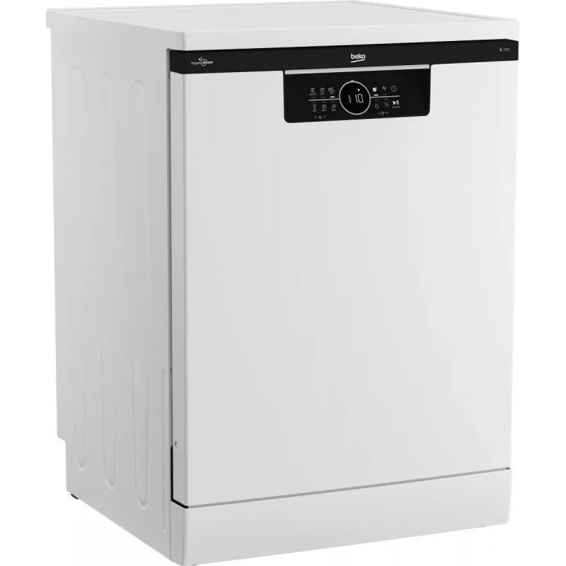 Laisvai pastatoma indaplovė Beko BDFN26531W — 15 komplektų, 60 cm, 46 dB, AirDry