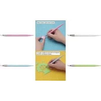 Kanceliarinis peilis NT Cutter D-401P rožinis, ištraukiamas ašmenys, lengvas
