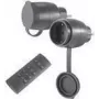REV Smartplug-Kit mini belaidis kištukinis lizdas 433,05–434,79 MHz juodas (0085600503)