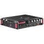 Nešiojamas garso įrašytuvas Tascam FR-AV4 — 6 kanalų, 4 XLR kombinuotos + 2x 3,5 mm, 24/32 bitų, 48/96/192 kHz, „MicroSD“ iki 512 GB, USB-C, PD