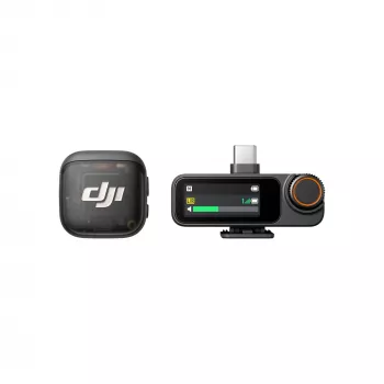 Belaidė mikrofono sistema DJI Camera Mic 3 (1 siųstuvas + 1 imtuvas)