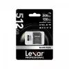 Flash atminties kortelė Lexar 512 GB UHS-I microSDXC SILVER PLUS
