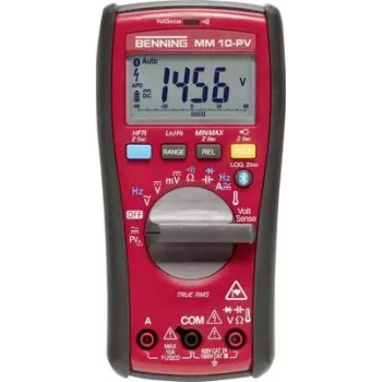 Benning MM 10-PV rankinis multimetras skaitmeninis duomenų registratorius CAT IV 600 V ekranas (skaitmenys): 6000 (044089)