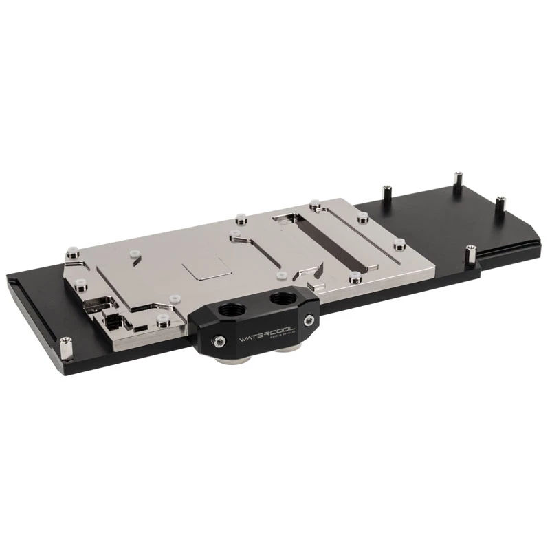 Vandens aušintuvas Heatkiller IV Radeon RX 5700 XT – Acetal viršus su nikeliuotu variniu pagrindu