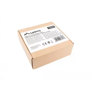 HDMI kabelis Lanberg CA-HDMI-30FB-1000-BK 100 m juodas
