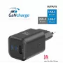 Nešiojamas kelioninis įkroviklis SWISSTEN 22071410 65W dvigubas USB-C greitas įkrovimas