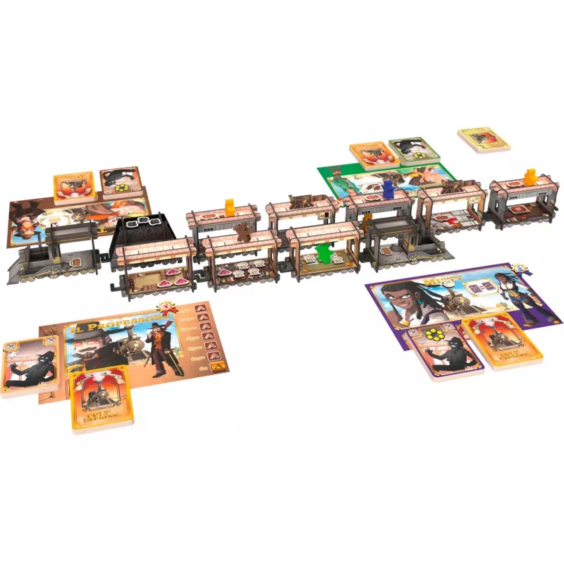 Colt Express – Gepanzerter Zug & Wachposten, stalo žaidimo plėtinys