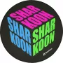 Kėdės kilimėlis Sharkoon SKILLER SFM11 Cube mėlynas žalias rožinis poliesteris 1200x1200x5mm
