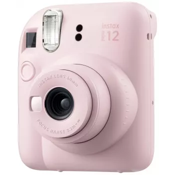 Momentinė spausdinimo kamera Fujifilm Instax Mini 12 Rožinė – nuotraukos 86×54 mm, juosta 62×46 mm, 60 mm židinio nuotolis