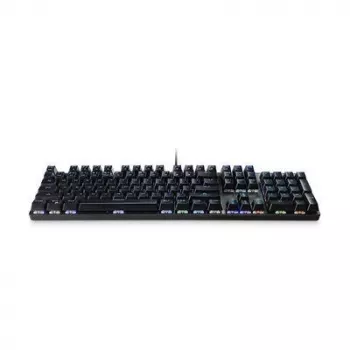 Klaviatūra GS101 juoda/sidabrinė MRGS101-UK Mediarange